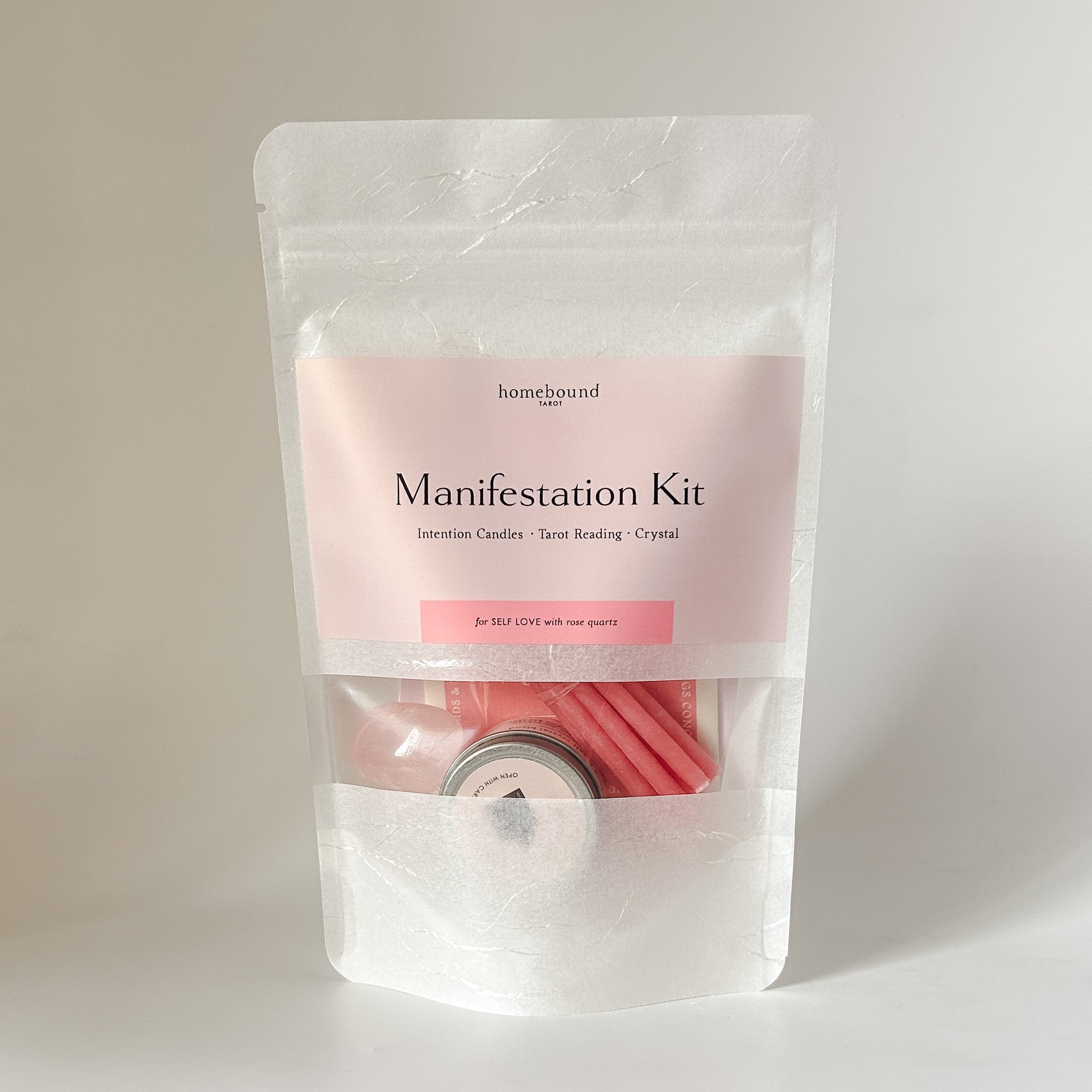 Manifestation Kit | for self love with rose quartz