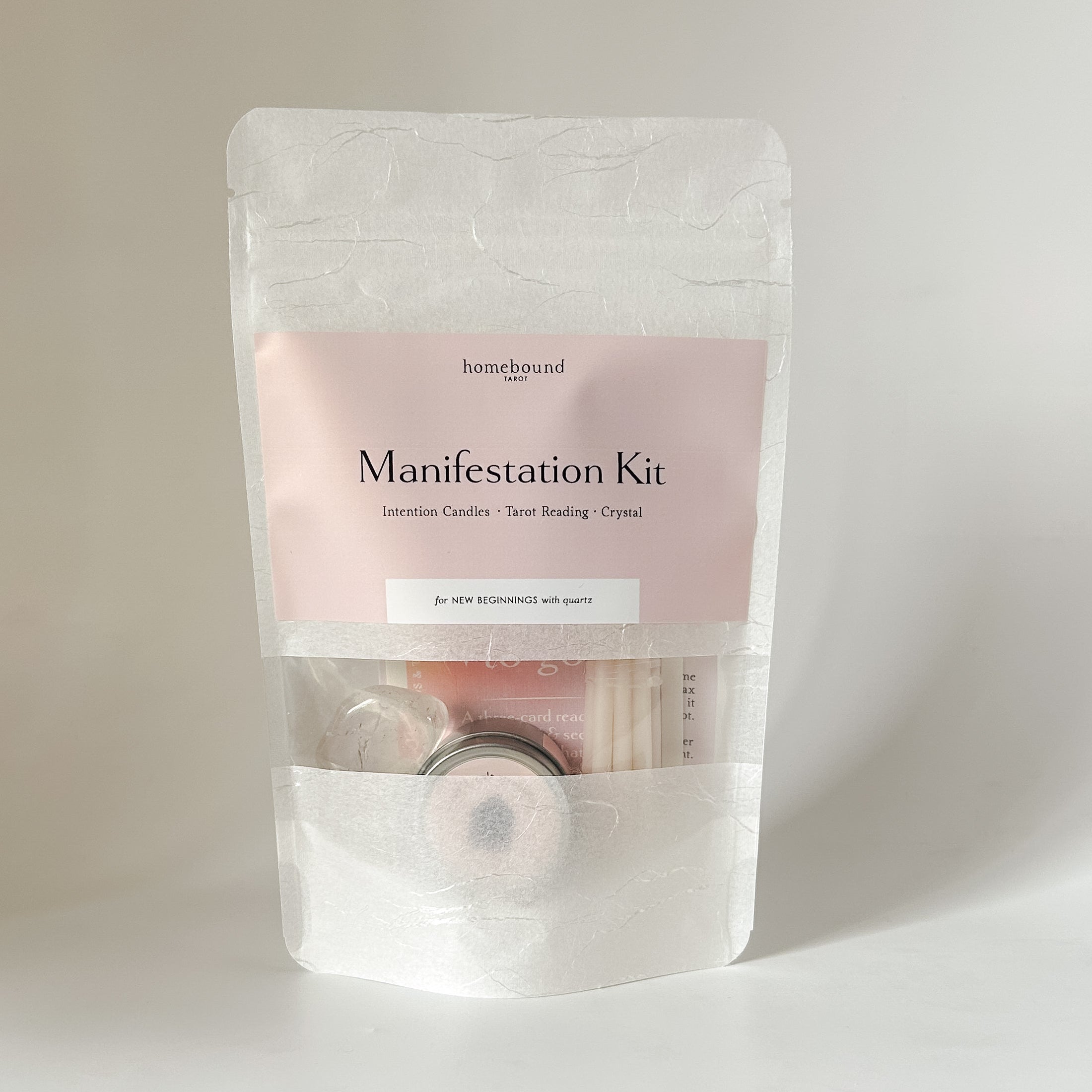 Manifestation Kit | for new beginnings with quartz
