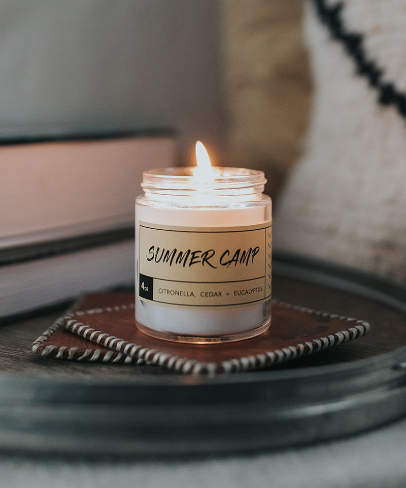 Travel candle hot sale