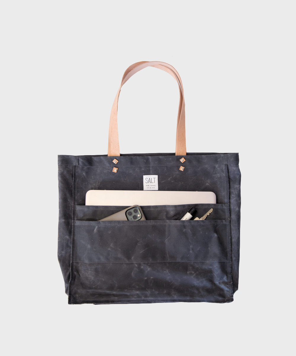 Beach Bag  |  Waxed Canvas - SALT Shop