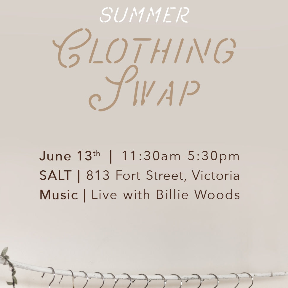 SUMMER CLOTHING SWAP  |  June 13
