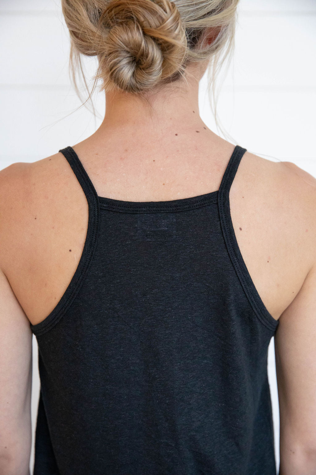 Yara Tank | Linen blend tank top