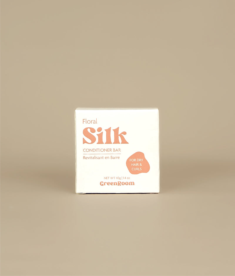 FLORAL Silk Conditioner Bar | Dry Hair + Curls