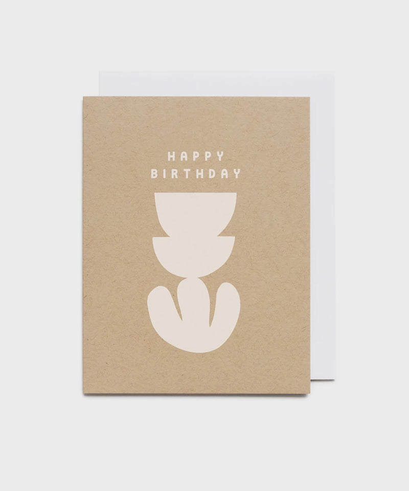 Card | Happy Birthday Kraft
