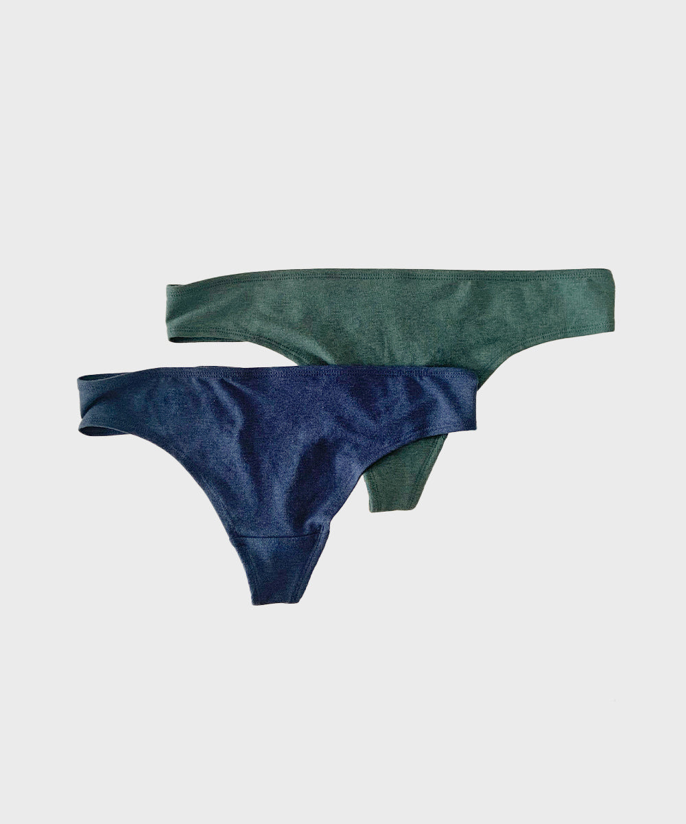 Meri Thong Underwear  |  Assorted 2 Pack
